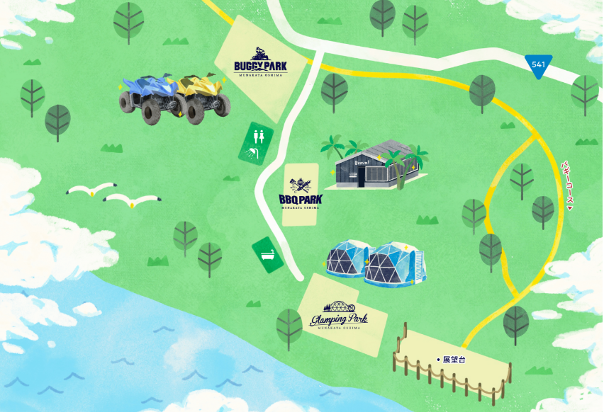 Bravo!施設マップ